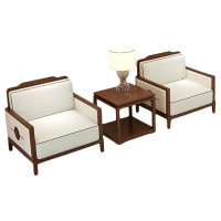 璎蕙 实木沙发1桌2椅 套