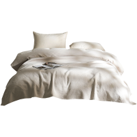 伊伊爱 亚麻多功能毛毯