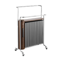 先锋龙鳞片油汀电暖气家用大面积取暖器石墨烯室内加热器节能款DYT-L9