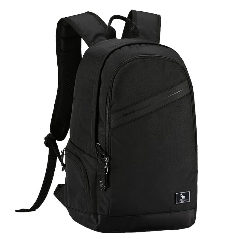 爱华仕双肩包15英寸多功能储物袋舒适柔软黑色OCB4286G