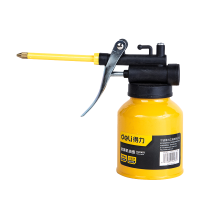 得力(deli)金属机油壶润滑油机油枪长嘴高压手动注油壶加油壶180ml DL2401 单位/个