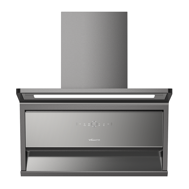 万和 CXW-240-L12QC3-Pro 顶侧双吸油烟机 25m³/min 挥手感应 钢化玻璃面板 一级能效 8年质保