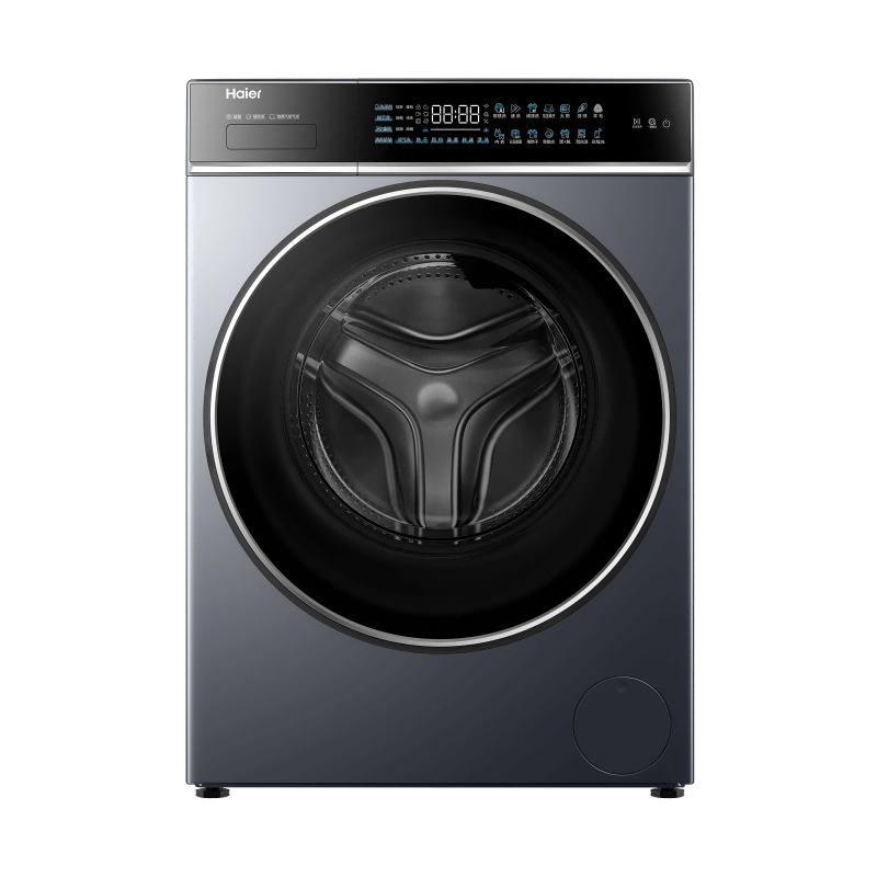 海尔全自动洗干一体机XQG100-HBD76B0U1 10kg极夜灰智能APP控制