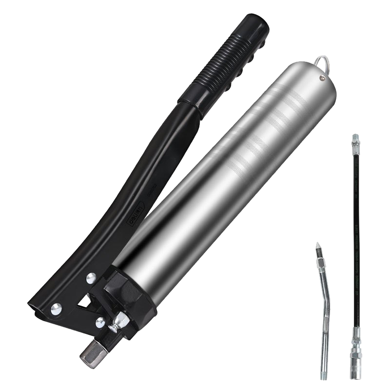 得力(deli) 拉链式800CC高压手动省力黄油枪牛油枪高压注油器双杠式可上黄油弹毛毛虫 DQ80702 单位/套