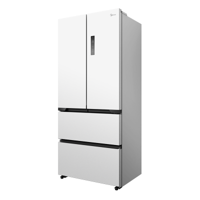 美的(Midea)家用电冰箱 M60双系统508法式超薄平嵌双循环底部散热 BCD-508WUFPZM(E)星尘白