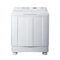 统帅(Leader)海尔出品双缸洗衣机10公斤容量 半自动双桶洗衣机强力去污 洗脱分开 TPB100-1188BS