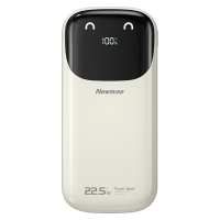 纽曼(Newmine)自带线充电宝[3C认证可上飞机高铁]10000毫安时大容量22.5W/20W超级快充小巧便携式