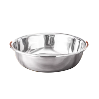 森太304不锈钢盆洗菜盆60cm宽边盆 单个装