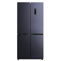 新飞 Frestec 506升十字对开门冰箱 晶瓷灰玻璃面板 变频一级能效 自动除霜双循环净味技术