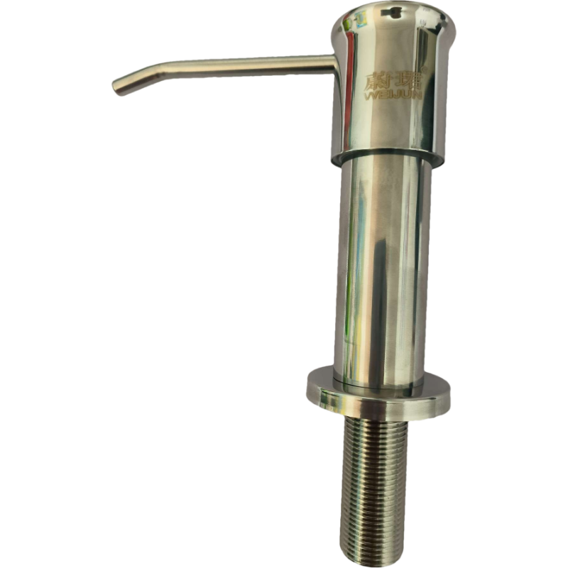 蔚珺304不锈钢水槽皂液器电镀个