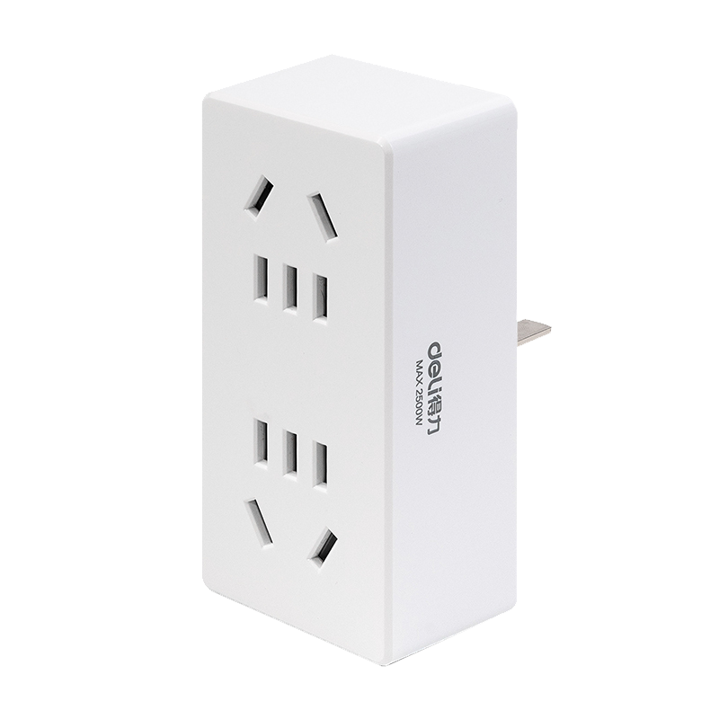 得力33662转换器_2组_PET盒装(白) 单位/个