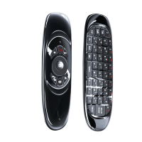 迷你空中键鼠飞鼠遥控器迷你无线键盘鼠标套装二合一体小尺寸体感电脑无线2.4G鼠标键盘