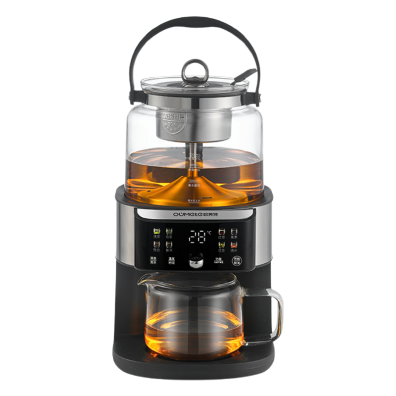 欧美特电水壶1L自动上水蒸煮一体茶水分离OMT-JS1957