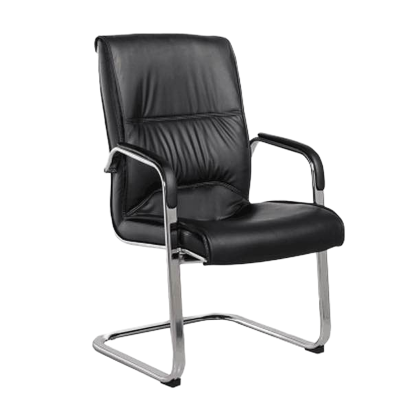 逐鹿中原弓形椅皮椅办公椅会议椅HR0379