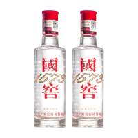 泸州老窖 国窖1573 小酒版 52度 浓香型白酒 100ml*2瓶 光瓶