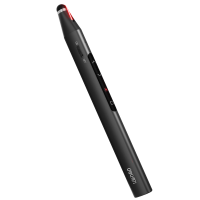 得力(deli)翻页笔教师用ppt伸缩教鞭激光翻页笔激光笔演讲笔 无线演示课件笔 红光 黑色MA115