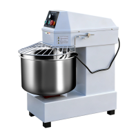 意黛斯(YIDAISI)商用和面机 双动双速全自动面粉搅拌机 多功能活面搅面打面条机食堂包子馒头YDS-HS30