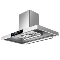 旺厨好太太 新品柴火灶油烟机商用大功率饭店食堂农村土灶 大吸力大型不锈钢吸烟机排烟罩欧式顶吸免清洗 1.35米