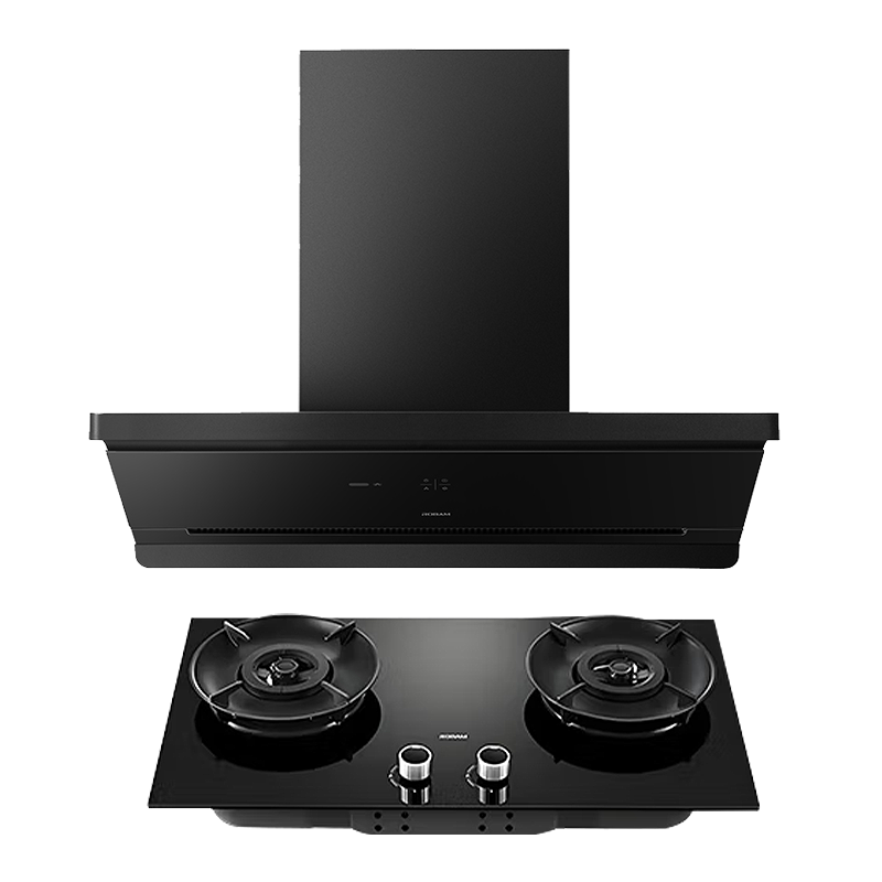 老板(ROBAM)油烟机烟灶套餐两件套侧吸触控式27立方5.2灶具厨电套装65X7-L1+55B7A-D2