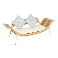 紫叶檀花贵妃椅阳台躺椅藤沙发单人小户型卧室家用简约民宿贵妃榻