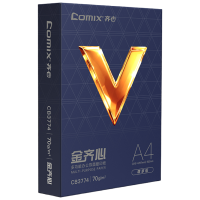 齐心CB3774-5金齐心尊享版复印纸70克 A4 白 5包装