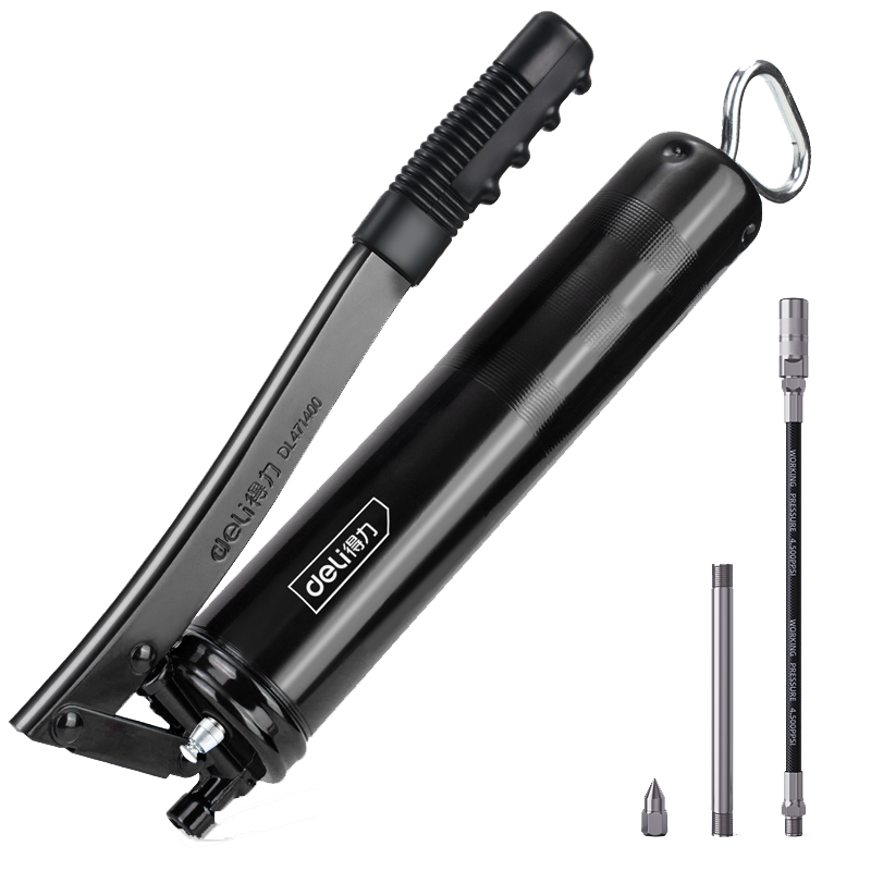 得力(deli)黑金刚黄油枪400CC 注油器DL471400 单位/套