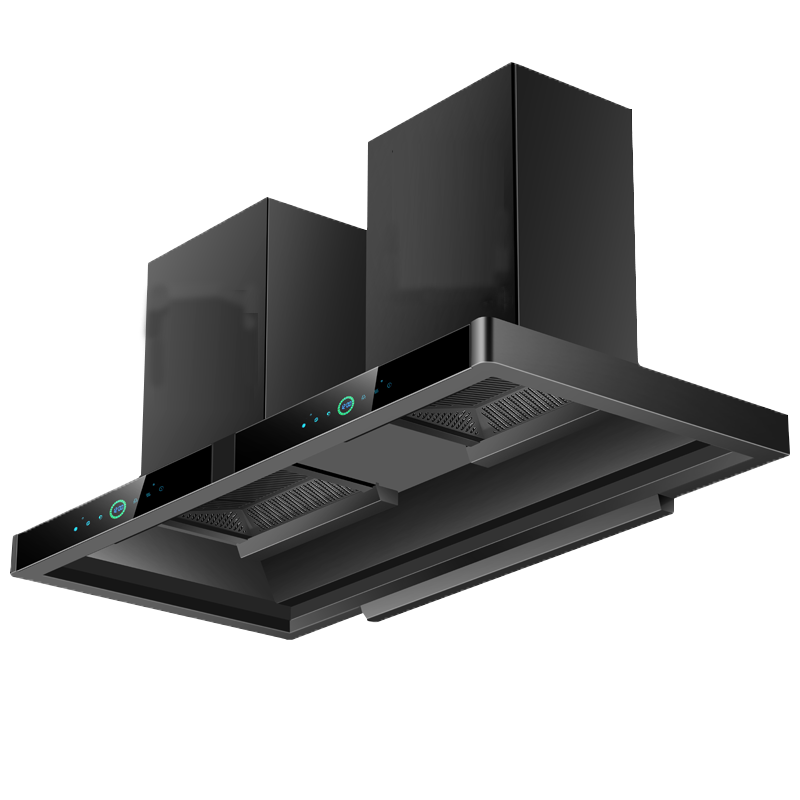 旺厨好太太 76m³新品油烟机商用大功率饭店食堂农村土灶柴火灶 大吸力大型不锈钢吸烟机排烟罩欧式顶吸免清洗 双电机