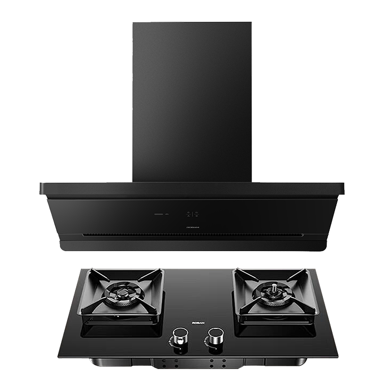 老板(ROBAM)油烟机烟灶套餐两件套侧吸触控式27立方5.2灶具厨电套装65X7-L1+57B9A-D2P