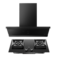 老板(ROBAM)油烟机烟灶套餐两件套侧吸触控式27立方5.2灶具厨电套装65X7-L1+57B9A-D2P