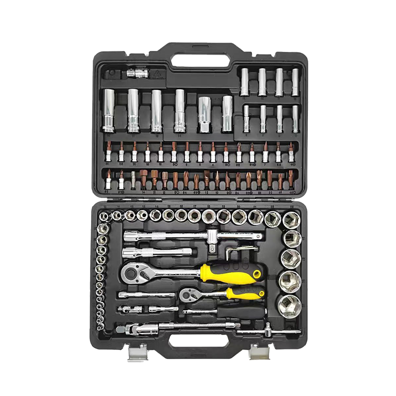 波斯(BOSI) 荧光系列94件套6.3mm+12.5mm系列公制套筒组套 94件套 套