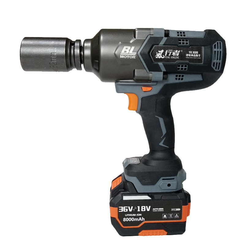风行者 锂电冲击扳手 3/4"8.0Ah YK3600