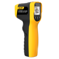 得力(deli)测温枪高温工业红外线测温仪高精度油温度计水温检测仪油温枪 液晶屏[-30~480℃]DL333480B