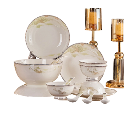 梵澜狸江山如画餐具套装CC58 套