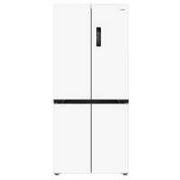 美的(Midea)435升十字对开门60cm超薄嵌入式一级双变频智能家用电冰箱MR-456WSPZE