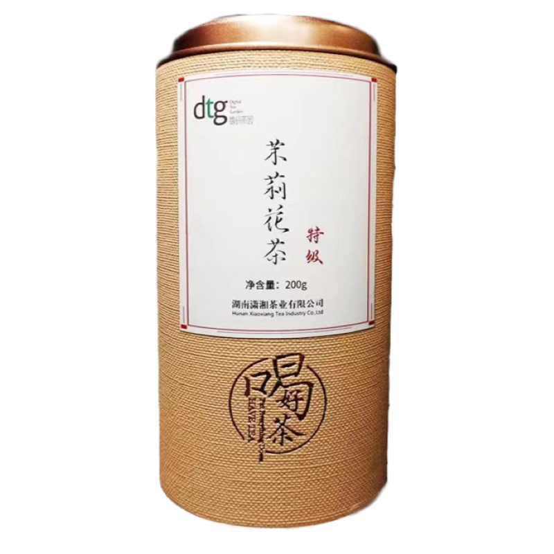 数码茶园牌潇湘茉莉花茶200g/罐