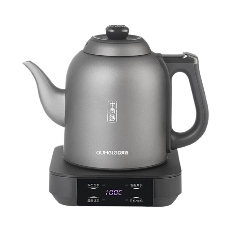 欧美特电水壶1.2L一键智能多段调温手柄上水OMT-JS1938