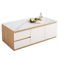 伟樽岩板茶几140*70*50cm张