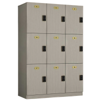 义尊 密码锁柜子 MMS-3C9 台