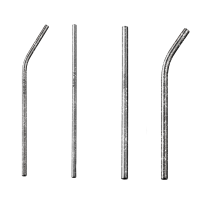 纯钛吸管非一次性便携食品级奶茶饮料吸管可重复用环保饮管8240