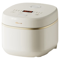 小熊迷你玲珑煲3L银灰色底盘加热不锈钢内胆智能触摸控制可预约电饭煲做蛋糕神器