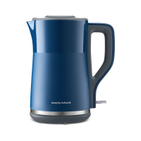 摩飞电器电热水壶烧水壶柔音电水壶双层防烫水壶无缝内胆全304不锈钢0塑热水壶1.5L MR6072