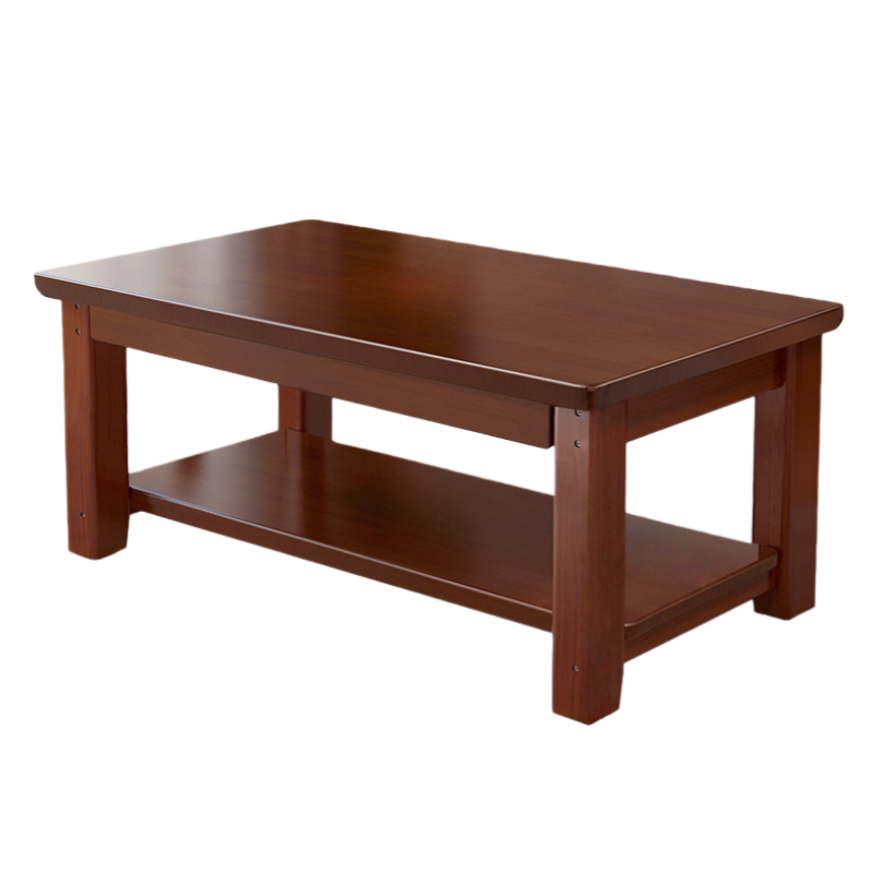 芙首泰木质茶几100*60*50cm张