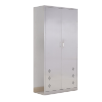 大匠杉 不锈钢柜双门柜清洁柜收纳柜304 DQJG001S3