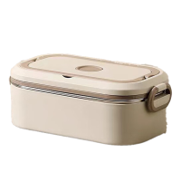 耀豪坤户外野餐用304不锈钢单层保温饭盒+保温袋LTP-9/个