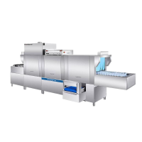 烹巅(Poondear) 长龙洗碗机 三主洗二漂洗二烘干 FC-7100