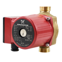 丹麦格兰富水泵循环泵UPB15-6纯铜家用地暖暖气加压泵锅炉循环泵UPS15-60