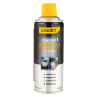 得力(deli)多功能除锈剂润滑门锁自行车金属防锈链条螺母润滑螺栓松动剂 基础款500mL DL-GS500 单位/瓶