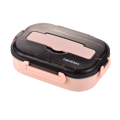 耀豪坤 保温饭盒304不锈钢 三格/个