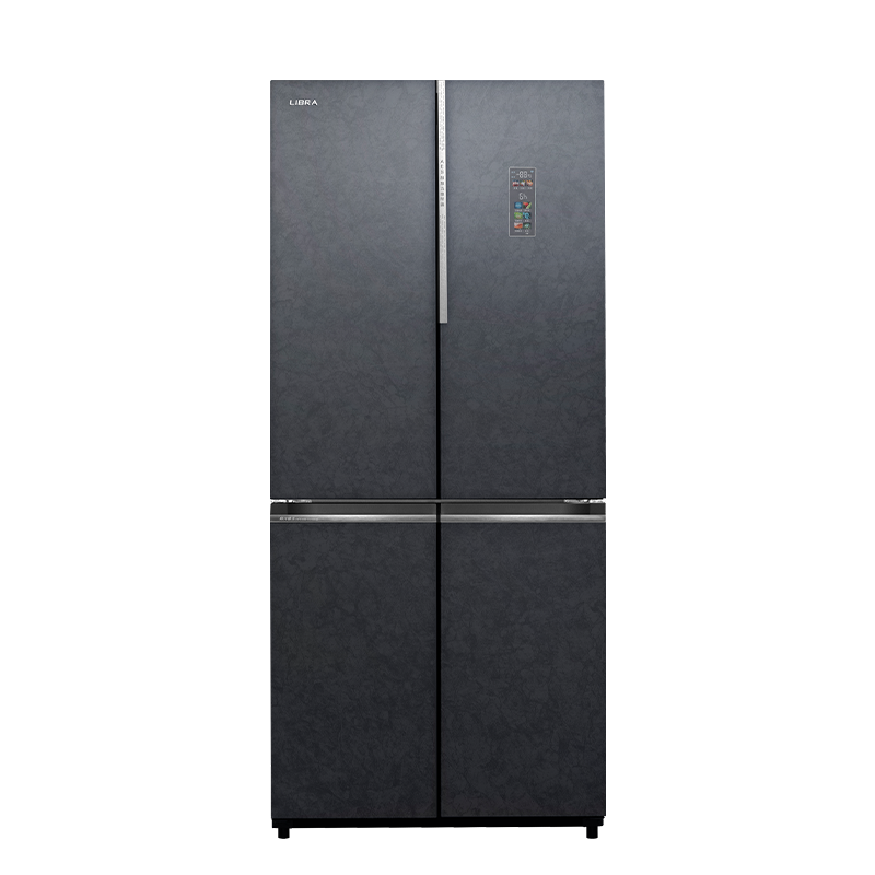 新飞智能变频十字对开门冰箱BCD-536WGQ8A 536升真彩屏双循环自动除霜嵌入式设计