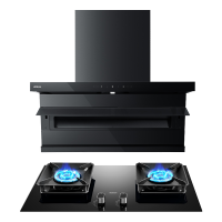 老板(ROBAM)油烟机烟灶套餐两件套超薄顶侧双吸触控式挥手智控27立方5.2灶具厨电套装27A15-D1P+57B5X